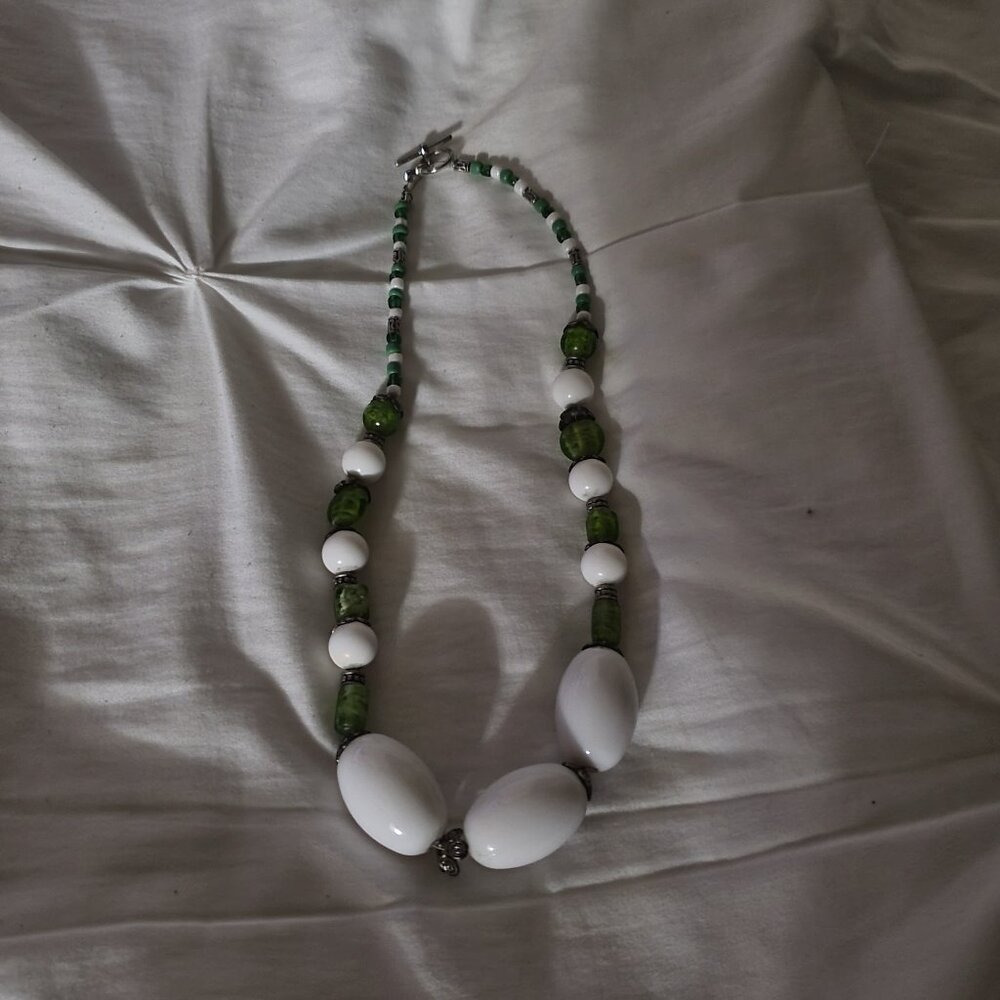 Vintage Handmade Chunky Necklace